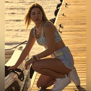 ISO!! Pacsun eos rainbow shorts